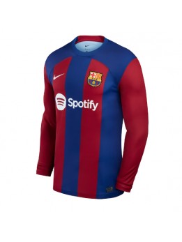 Barcelona Heimtrikot 2023-24 Langarm